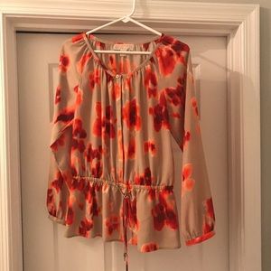 Michael Kors Floral Blouse